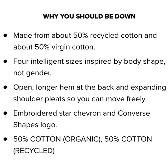 NWT - Converse Shapes Bubble Crew - Size IIII - Picture 7 of 10